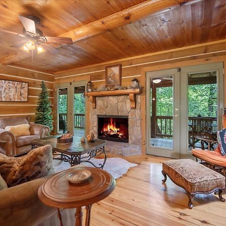 Waterfront Mountain Cabin With Hot Tub Vila Blue Ridge Exterior foto