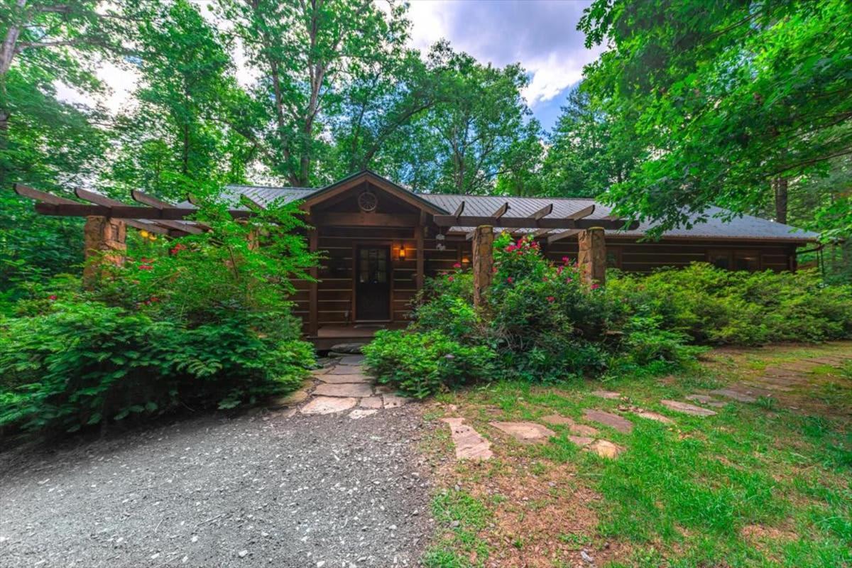 Waterfront Mountain Cabin With Hot Tub Vila Blue Ridge Exterior foto
