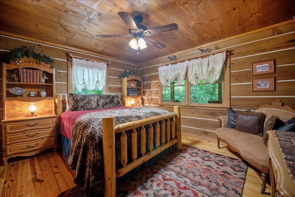 Waterfront Mountain Cabin With Hot Tub Vila Blue Ridge Exterior foto