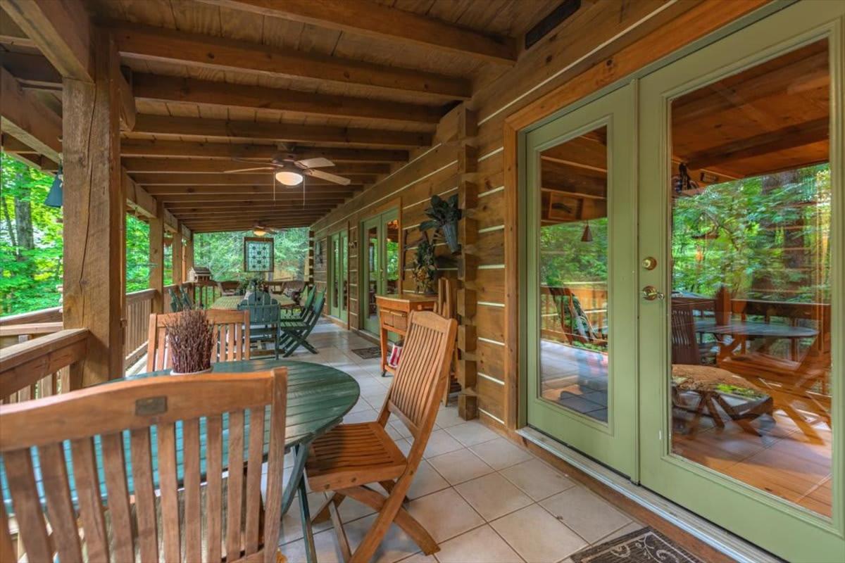 Waterfront Mountain Cabin With Hot Tub Vila Blue Ridge Exterior foto