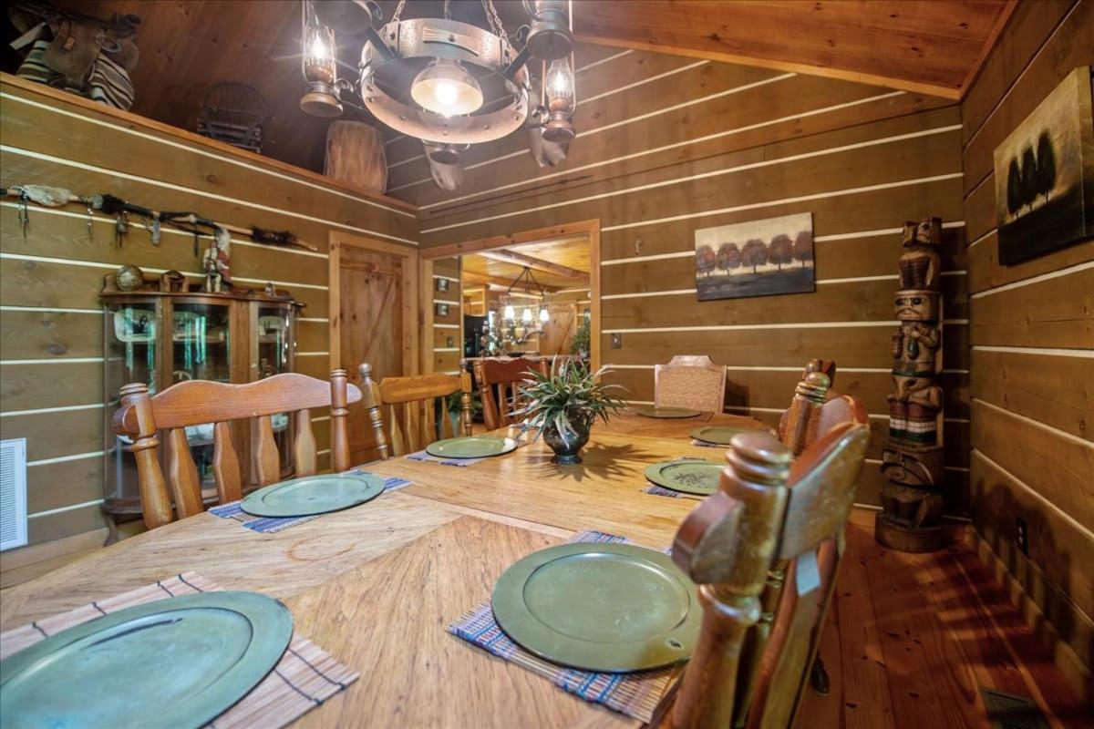 Waterfront Mountain Cabin With Hot Tub Vila Blue Ridge Exterior foto